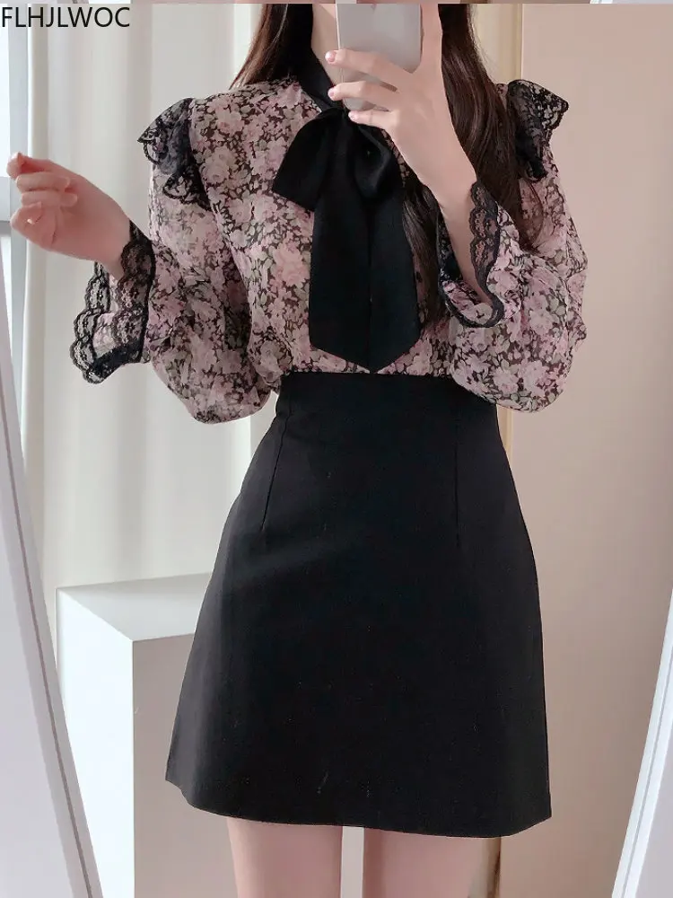 黒のレースの蝶ネクタイトップ,レトロ,ヴィンテージ,エレガン - Formal Wear Japan Women のレビューと価格