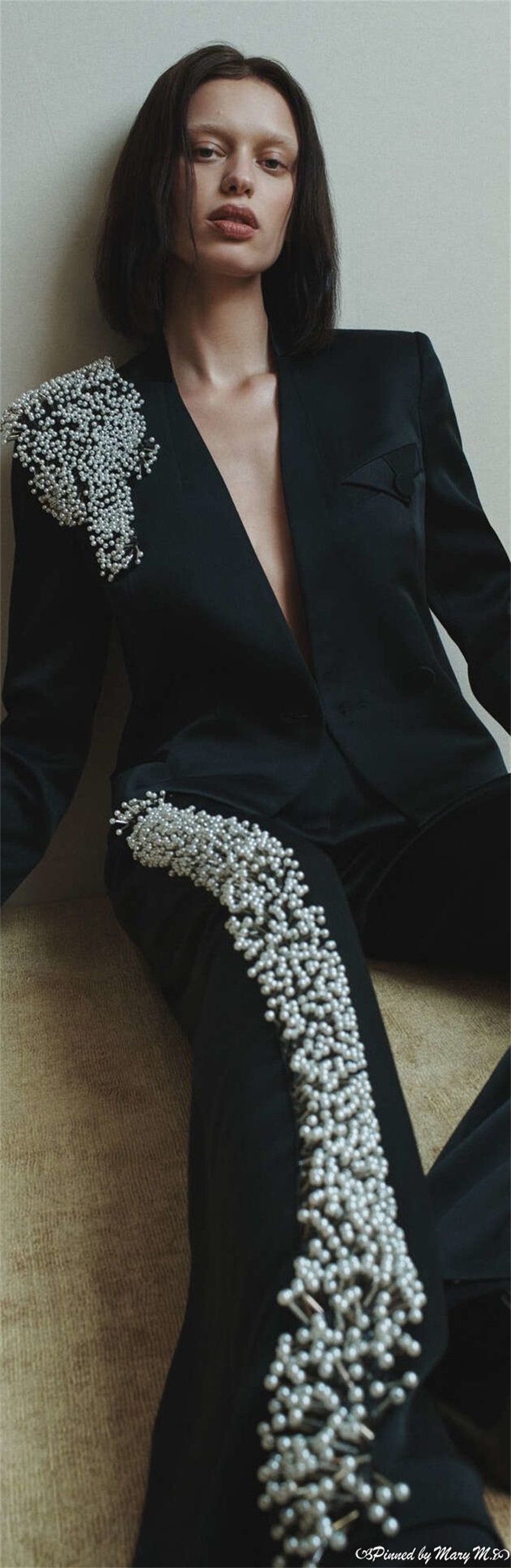 黒人女性のオフィススーツセット真珠 2 個ブレザー + パン - Women'S Formal Jackets To Wear With Dresses のレビューと価格