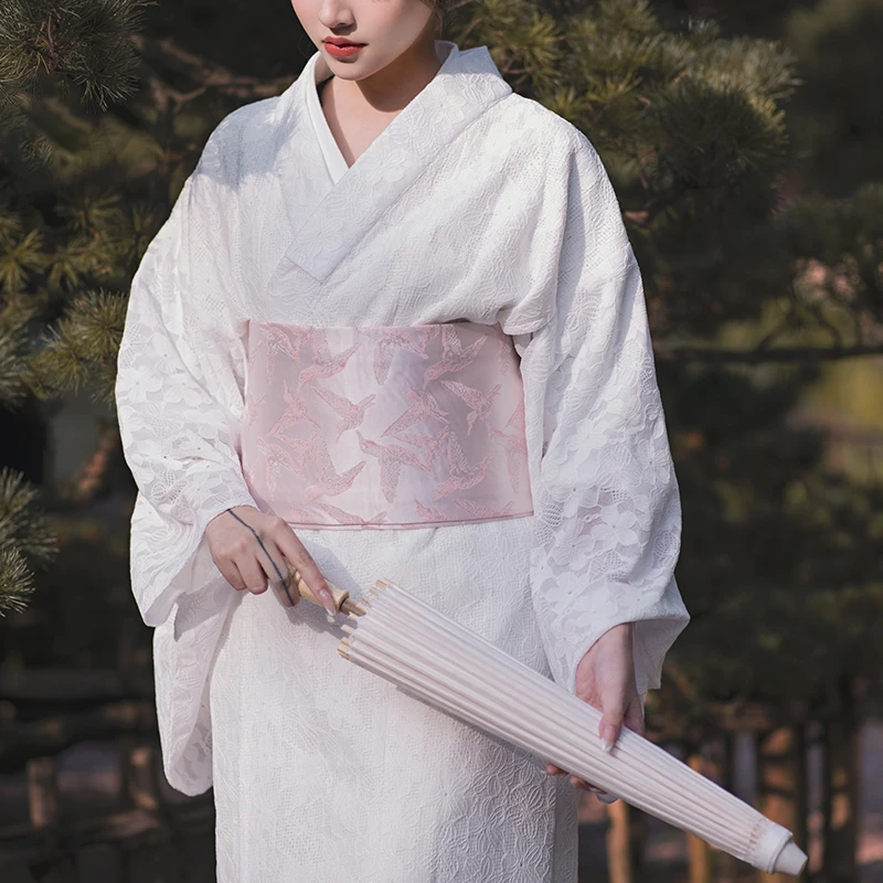 日本スタイル女性レース着物伝統的なフォーマルYukataバス - Formal Wear Japan Women のレビューと価格