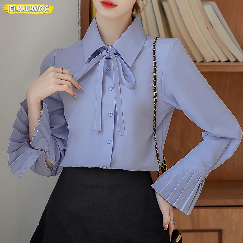 女性用シングルブレストボタン付き単色フレアスリーブシャツ,フ - Formal Wear Japan Women のレビューと価格