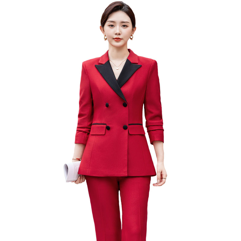女性用フォーマルブレザージャケットとパンツセット,エレガント - Women'S Formal Wear Suit のレビューと価格