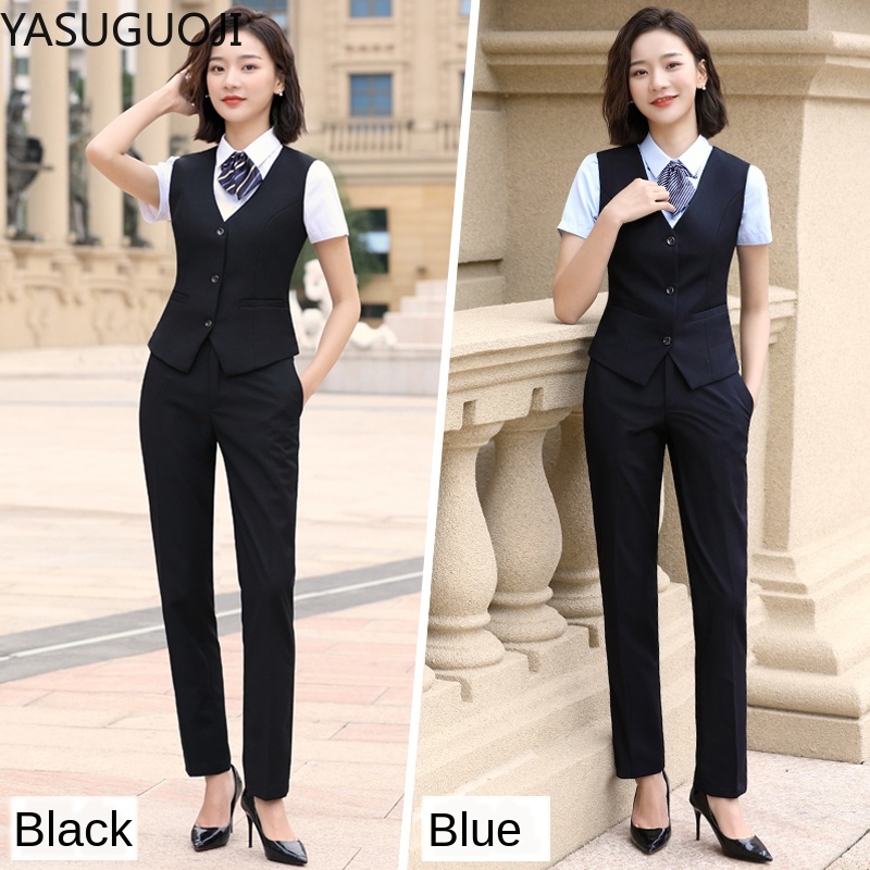 Yasuguoji エレガントなファッションの女性ベスト作業 - Women'S Formal Wear Plus Size のレビューと価格