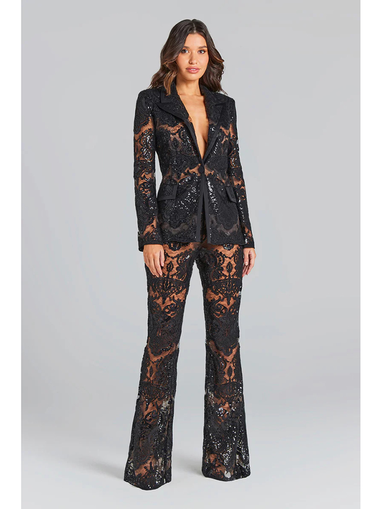 ハイストリート最新2026デザイナーランウェイスーツセット  - Female Formal Wear のレビューと価格