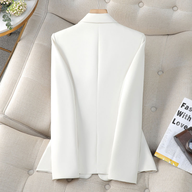 新しいファッション女性フォーマルブレザーレディースシングルブ - Women'S Formal Wear Jackets のレビューと価格