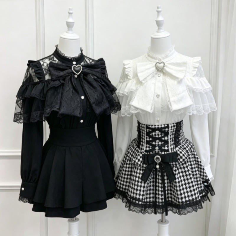 2026 日本のカワイイロリータブラウス女性原宿スイート J - Formal Wear Japan Women のレビューと価格